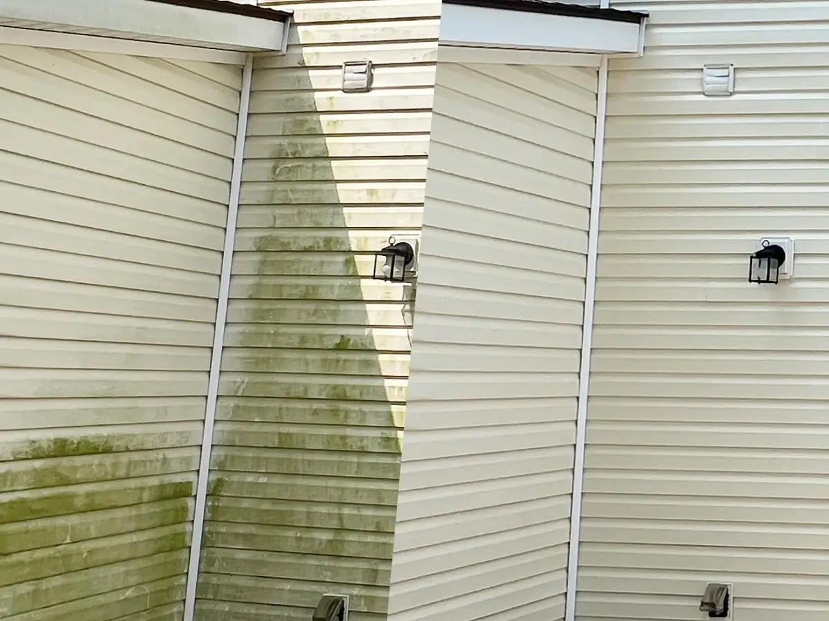 House pressure washing vinyl siding Atlanta